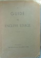 Mitchell, A.G.; Swiburn, J.C.: Guide to english usage