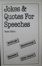 Eldin, Peter: Jokes & Quotes For Speeches