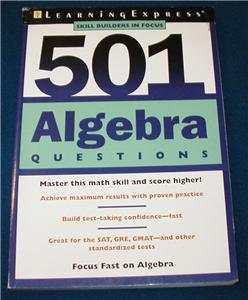 Recco, William: 501 Algebra Questions: Master This Math Skill and Score Higher!