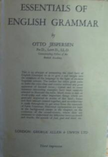 Jespersen, Otto: Essentials of english grammar