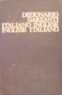 [ ]: Dizionario garzanti italiano-inglese inglese-italiano