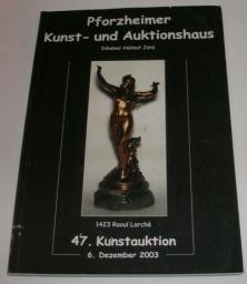 [ ]: Pforzheim Kunst - und Auktionshaus: 47 Kunstauktion.  