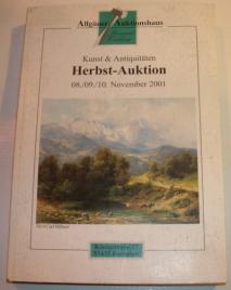 [ ]: Kunst & Antiquitaten Herbst-Auktion 2001.  