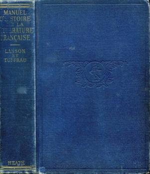 Lanson, G.; Tuffrau, P.: Manuel d'histoire de la litterature francaise