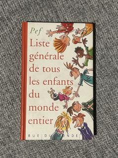 Pef: Liste generale de tous les enfants du monde entier