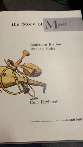 Holst, Imogen; Britten, Benjamin: The Story of Music
