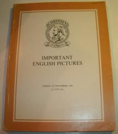 [ ]: Christie's. Important english pictures.  