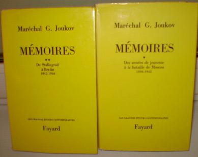 Joukov, G. Marechal: Memoires