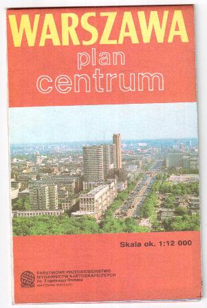 [ ]: Warszawa. Plan centrum