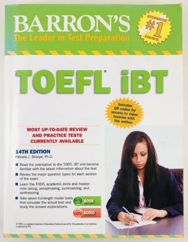 , ..: TOEFL iBT. Internet-Based Test. Test of English as a Foreign Language (  TOEFL  )