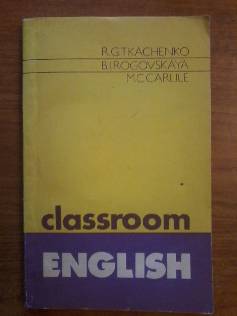 , ..  .: Classroom ENGLISH.    . .  