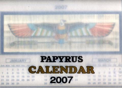 [ ]: Papirus Calendar 2007