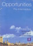 Harris, Michael; Mower, David; Sikorzynska, Anna: Opportunities Pre-Intermediate Students'Book