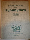 Noter, R.; Vuillermoz, P.; Lecuyer, H.: Dictionnaire des synonymes