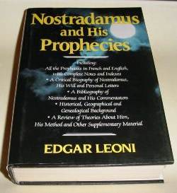 Leoni, Edgar: Nostradamus and his prophecies