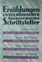 [ ]: Erzahlungen zeitgenossischer osterreichischer Schriftsteller/   