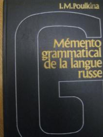 , ..:     .      . Memento grammatical de la langue russe