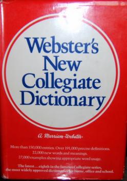 . Woolf, H Bolsley: Webster's New Collegiate Dictionary