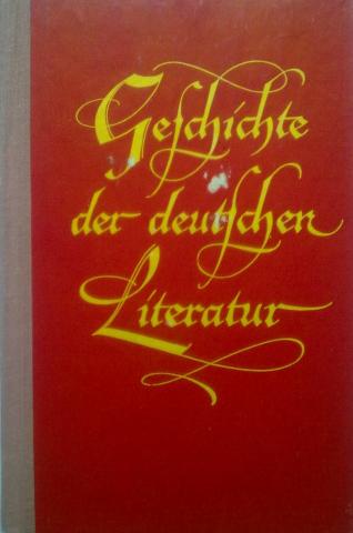 , ..: Geschichte der deutschen Literatur /   .     19 