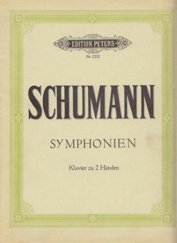 Schumann, Robert: Symphonien