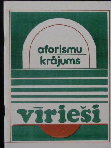 Jansons, J.: Viriesi: Aforismu krajums (   )