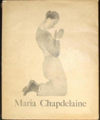 Hemon, Louis: Maria Chapdelaine. Recit du Canada Francais