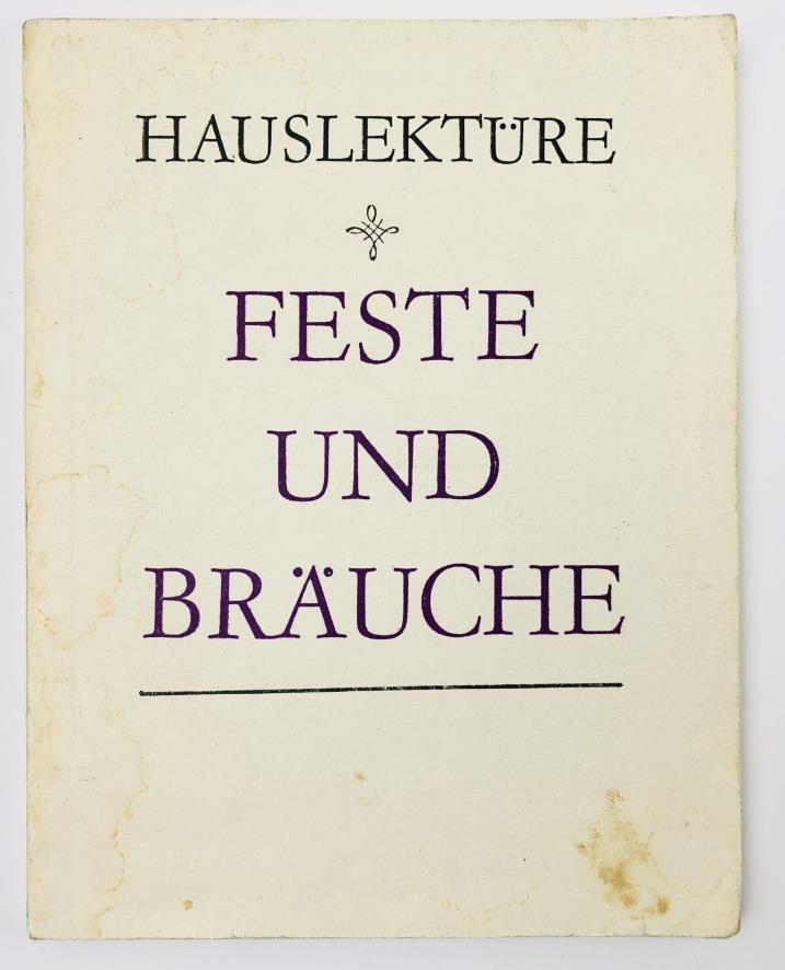 , ..:      (): Feste und Brauche (  )