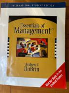 Dubrin, Andrew J.: Essentials of Management