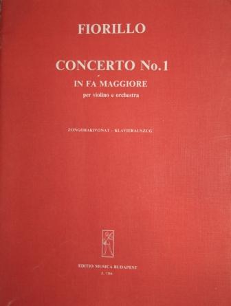 Fiorillo, F.: Concerto 1 in fa maggiore per violino e orchestra