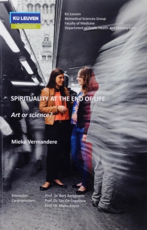 Vermandere, Mieke: Spirituality at the end of life: Art or science?