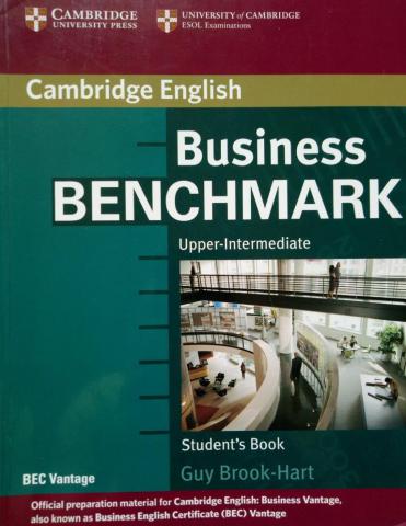 Brook-Hart, Guy: Business Benchmark. Upper-Intermediate. Student's book. BEC Vantage edition