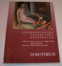 [ ]: Dorotheum Kunstpalais. Sonderauktion mai 1987.  