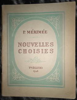 , ; M&#233rim&#233e, Prosper:   Nouvelles choisies