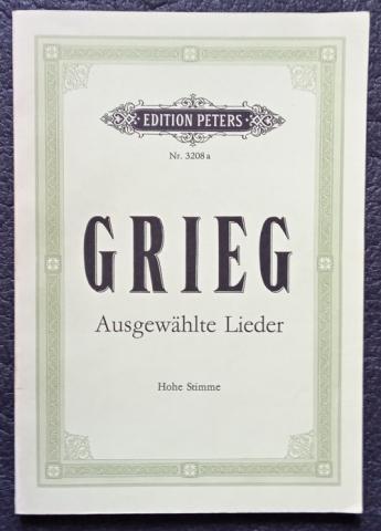 Grieg, Edvard: Ausgewahlte Lieder