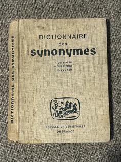 De Noter, R.: Dictionnaire des synonymes