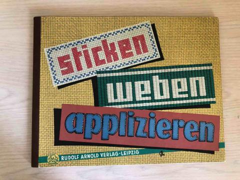 Rudolf, Arnold: Sticken-weben-applizieren (--)