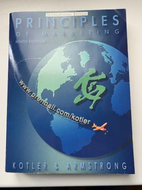 Kotler; Armstrong: Principles of marketing