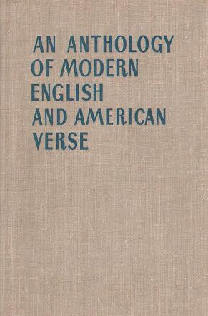 , ..: An Anthology of Modern English and American Verse