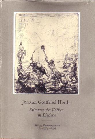 Gerder, Johann Gottfried: Stimmen der Volker in Liedern