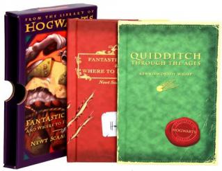 Rowling, J.K.: Harry Potter Schoolbooks Box Set: Fantastic Beasts and Where To Find Them, Quidditch Through The Ages.    