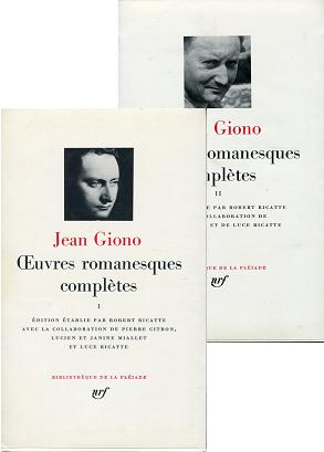 Giono, Jean: CEuvres romanesques completes