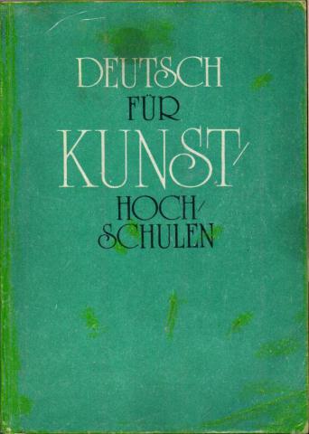 , ..; , ..:        Deutsch fur Kunst-hh-schulen