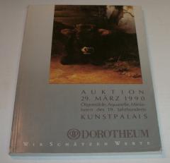 [ ]: Dorotheum Kunstpalais. Auktion marz 1990.  